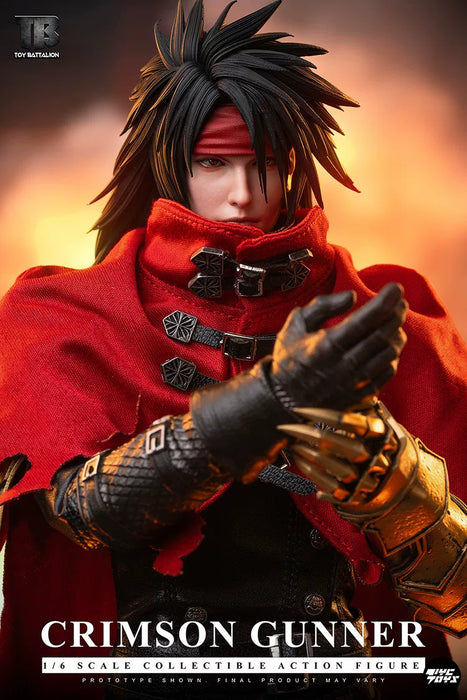 Pre-order 1/6 TOYSBATTALION TB036 Crimson Gunner Action Figure