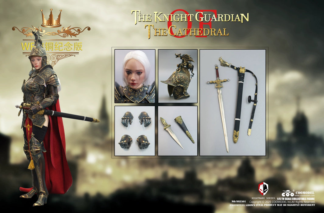 Pre-order 1/6 COOMODEL NS2501 NIGHTMARE SERIES - SANCTUARY GUARD KNIGHT (WF COPPER COMMEMORATIVE EDITION)