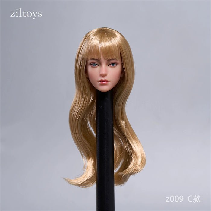 Pre-order 1/6 ZILTOYS Z009 Female head sculpt H#Suntan