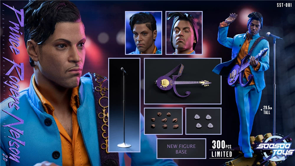 In-stock 1/6 Soosootoys SST-081 Prince Rogers Nelson Action Figure