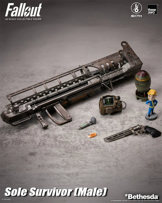 In-stock 1/6 ThreeZero 3Z0541 Fallout Sole Survivor Action Figure