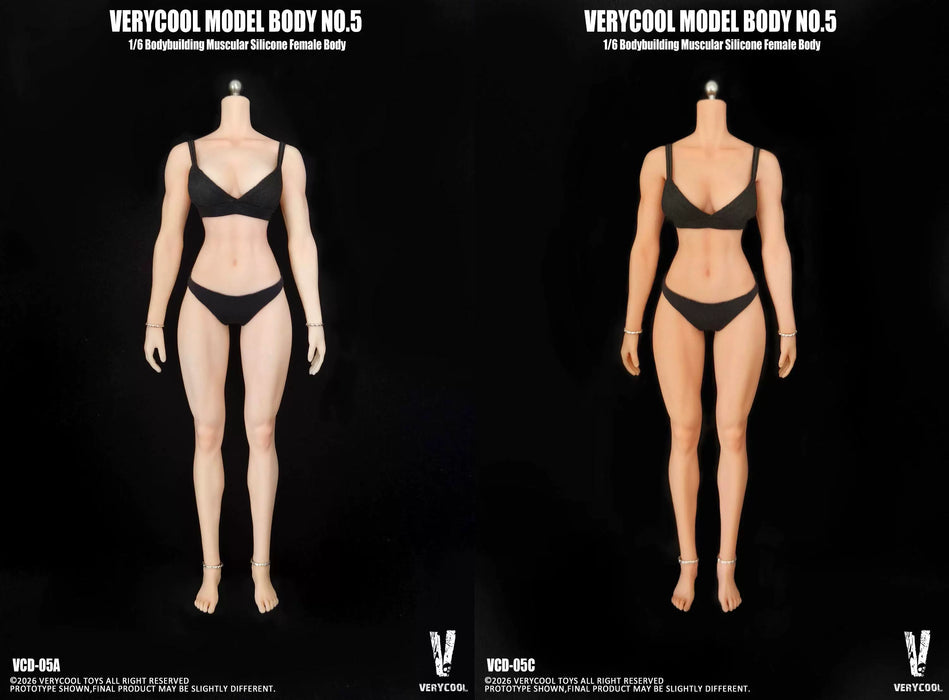 Pre-order 1/6 Verycool VCD-05 Body No.5-Female Body with a Bodybuilding Muscular Physique (A/C)