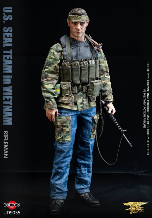 Pre-order 1/6 UJINDOU UD9055 U.S. SEAL TEAM in VIETNAM RIFLEMAN Figure