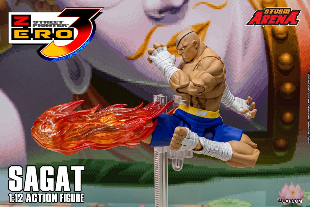 Pre-order 1/12 Storm Collectibles SFSA03 SAGAT - Street Fighter ZERO 3 "STORM ARENA"