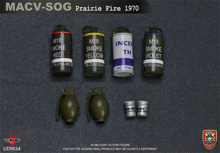 Pre-order 1/6 UJINDOU UD9034 MACV-SOG—Prairie Fire 1970 Action Figure