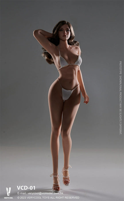 In-stock 1/6 Verycool VCD01 Seamless Female Body Mid Bust