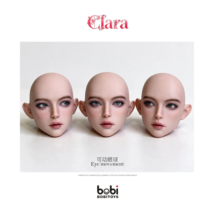 Pre-order 1/6 BOBITOYS BO001 YanZao Series - Clara Movable Eye Head Sculpt (ABCD)