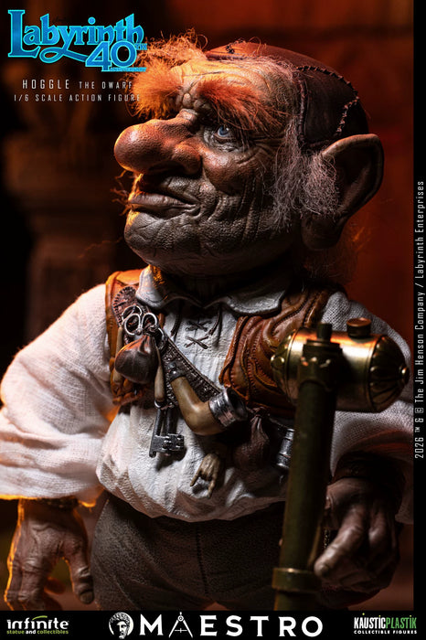 Pre-order 1/6 Infinite Statue 8033300432549 LABYRINTH HOGGLE THE DWARF Action Figure