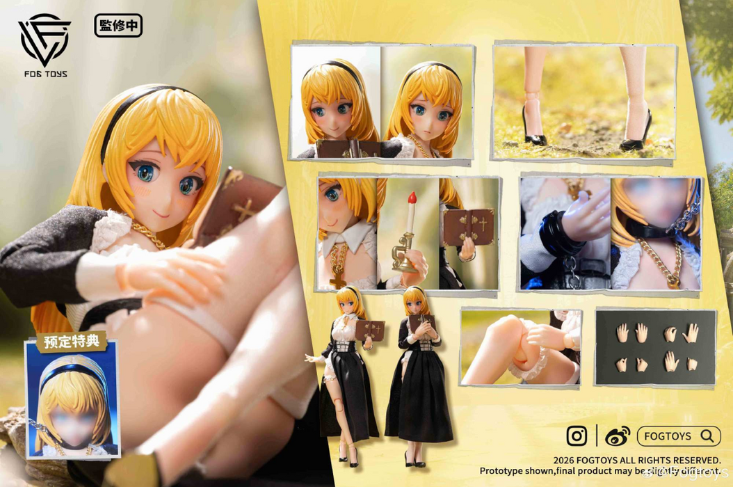 Pre-order 1/12 FOGTOYS Nun Eira Set YU-01 (A+01Aup) Action Figure