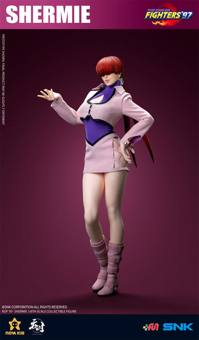 Pre-order 1/6 TUNSHI Studio TS-XZZ-007 KOF97' SHERMIE Action Figure