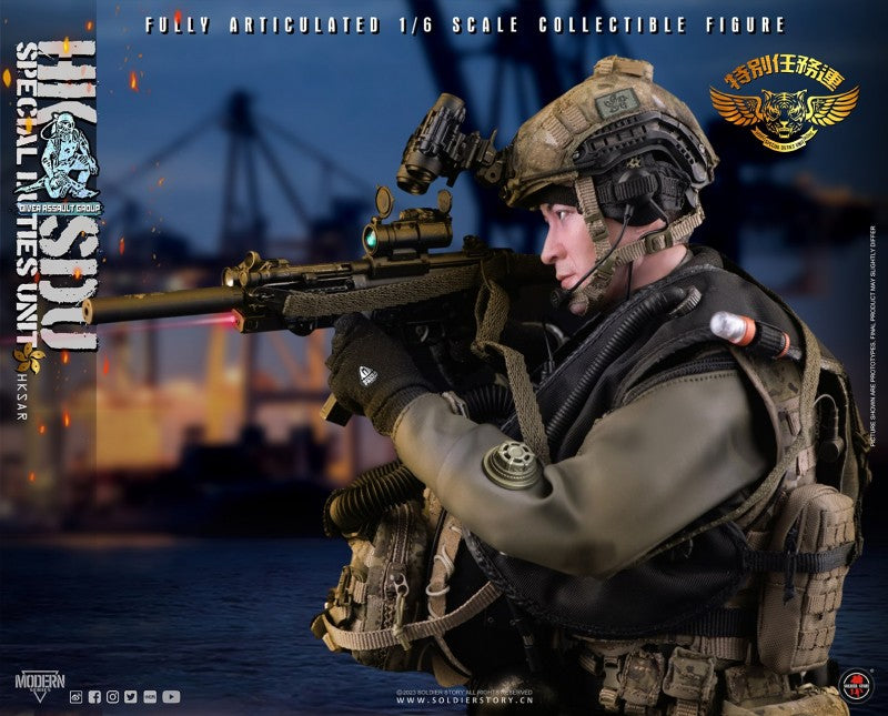 Pre-order 1/6 Soldier Story SS132 HK SDU Diver Assault Group (Deluxe ver.)