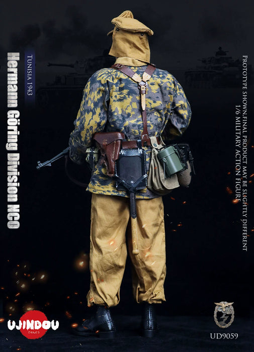 Pre-order 1/6 UJINDOU UD9059 WWII Hermann Goring Division NCO Action Figure