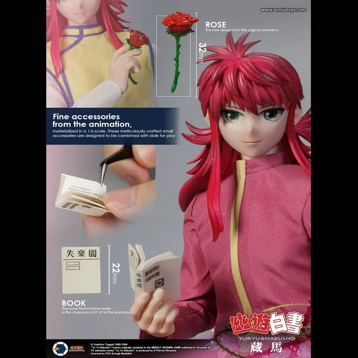 In-stock 1/6 ASMUS TOYS Yu Yu Hakusho YUYU003 Kurama (2 Versions)