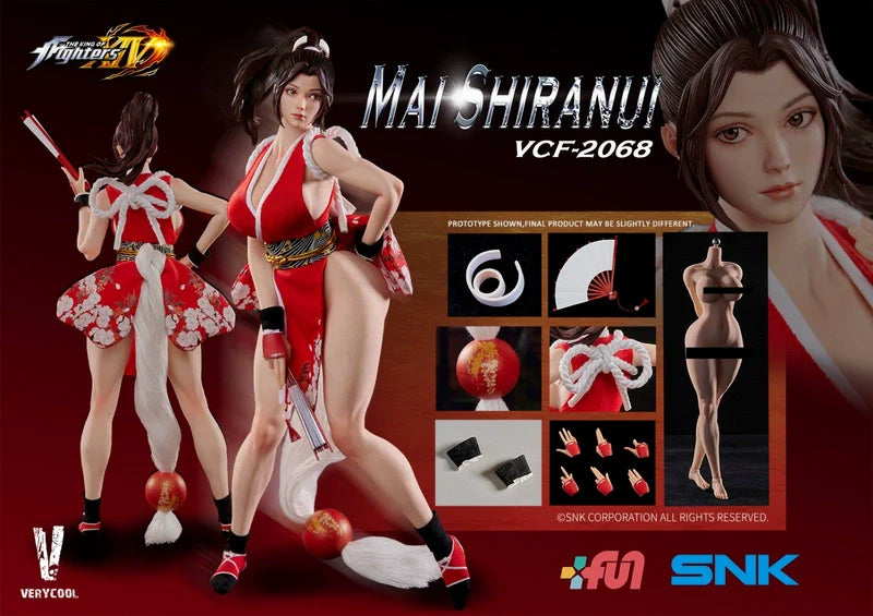 In-stock 1/6 Verycool VCF-2068S KOF XIV Mai Shiranui Action Figure