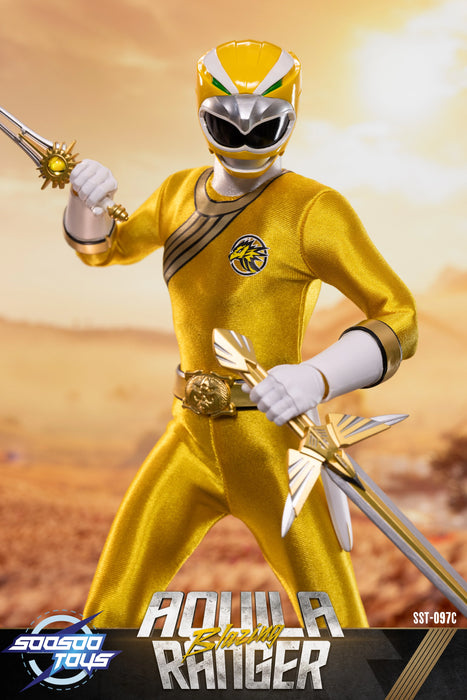 Pre-order 1/6 Soosootoys SST-097ABCDE Blazing Ranger Pack