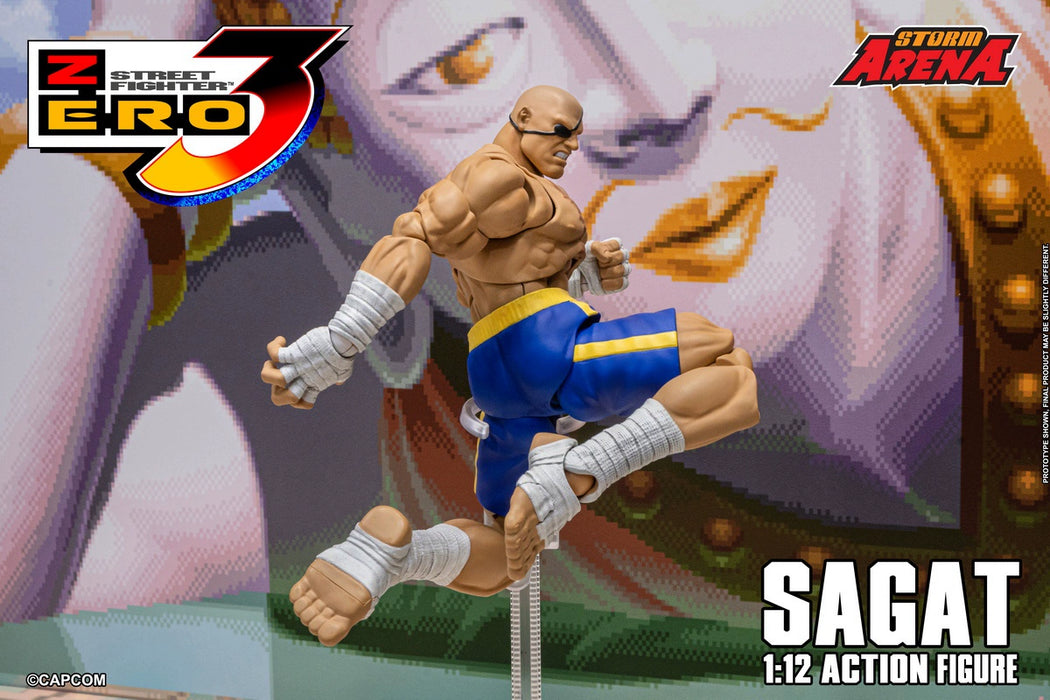 Pre-order 1/12 Storm Collectibles SFSA03 SAGAT - Street Fighter ZERO 3 "STORM ARENA"