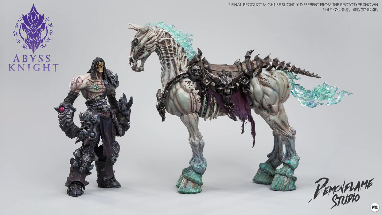 Pre-order 1/12 Demonflame Studio AD-008 Abyss Knight Despair Cyan Steed