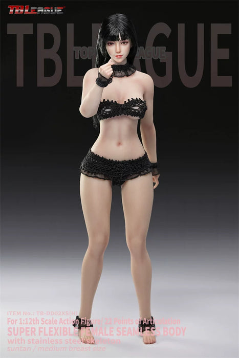 Pre-order 1/12 TBLeague TB-DDO1XSH & TB-DD02XSH Seamless Female Body – "Wasp Waist, Natural Curves"