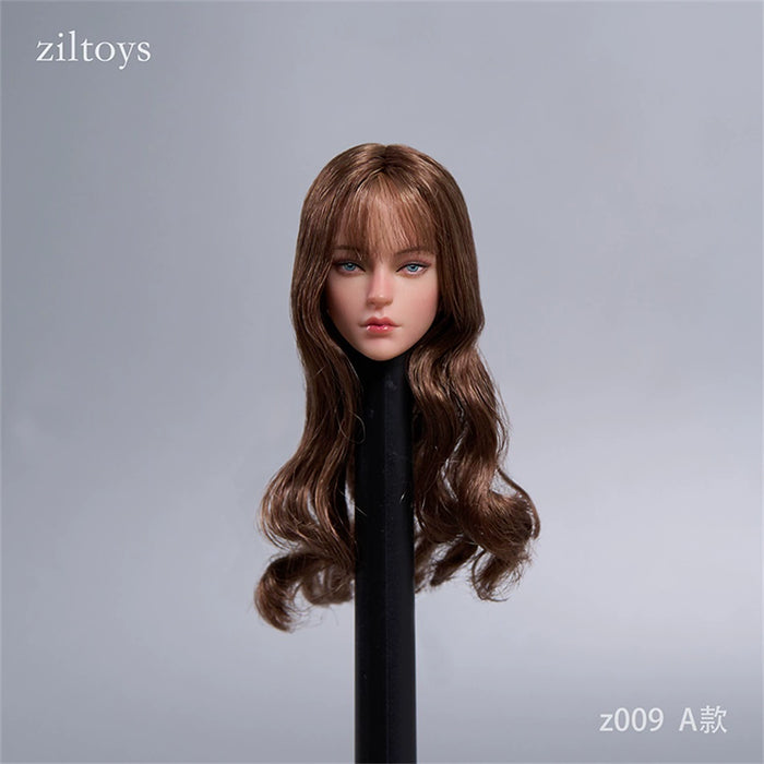 Pre-order 1/6 ZILTOYS Z009 Female head sculpt H#Suntan