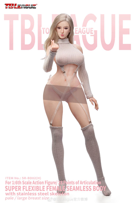 Pre-order 1/6 TBLeague SR-BD01H & SR-BD02H Body-Narrow Shoulders Curvy Hips Expressive Eyes with head sculpt version