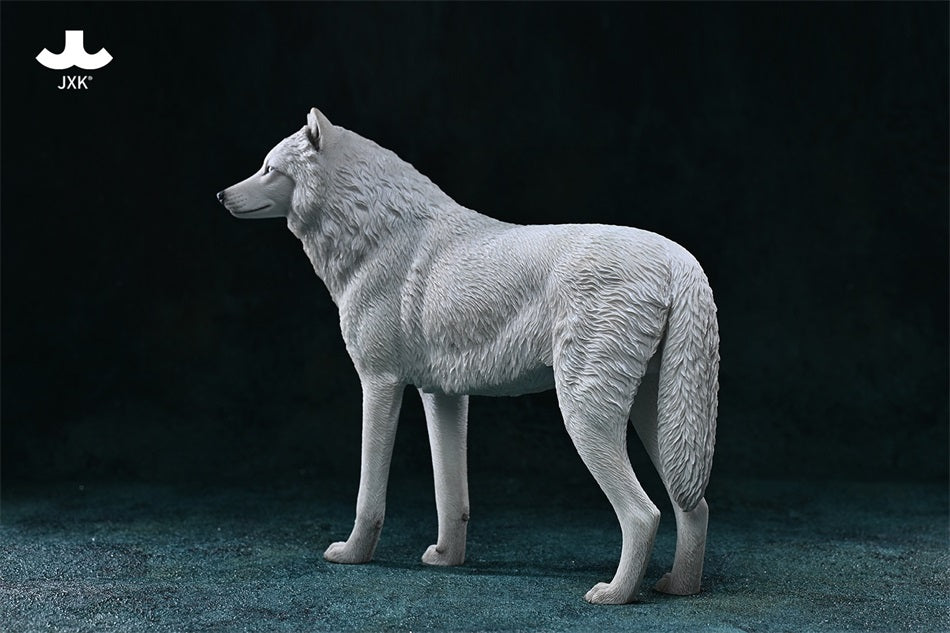 Pre-order 1/6 JXK Toys JXK194 Arctic Wolf Statue