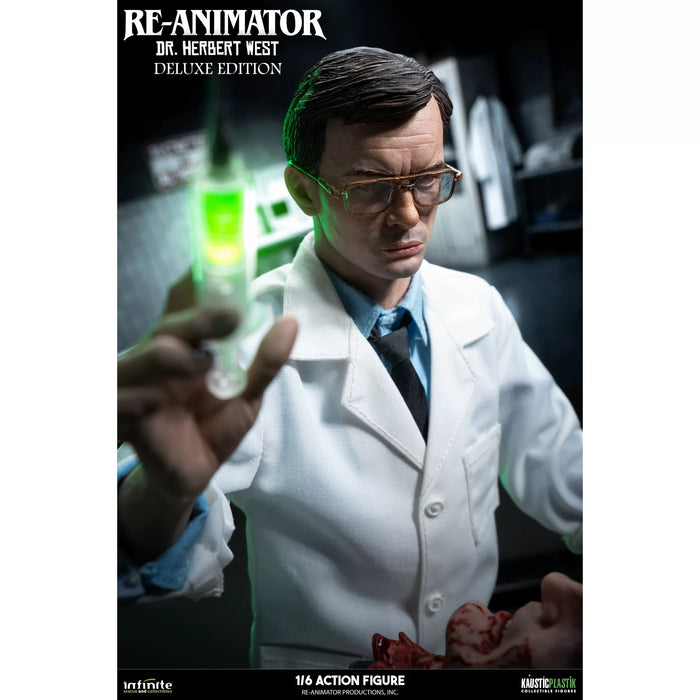Pre-order 1/6 Infinite Statue HERBERT RE-ANIMATOR DOCTOR HERBERT WEST Action Figure