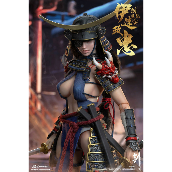 Pre-order 1/6 COOMODEL SW001 SWORDS OF CHAOS - DATE MASAMUNE（Warrior Maiden Edition）