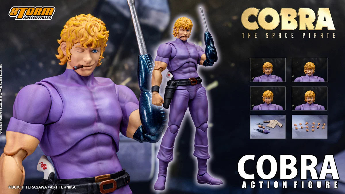 Pre-order 1/12 Storm Collectibles CTSP02 COBRA - THE SPACE PIRATE Action Figure