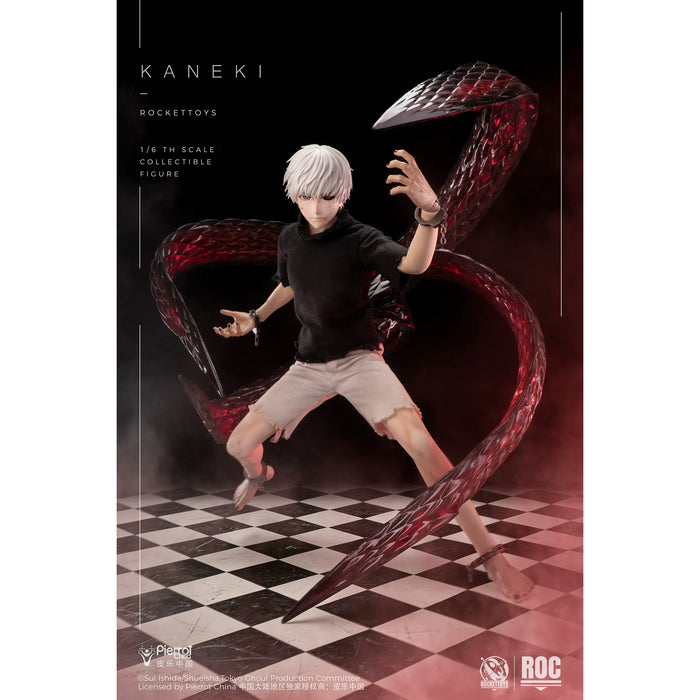 Pre-order 1/6 Rocket Toys ROC-024 Kaneki Awakening Ver. & ROC-025 Kaneki Combat Suit Ver.Action Figure