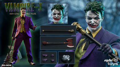 In-stock 1/6 MICTOYS NO.004 Vampire Joker Action Figure