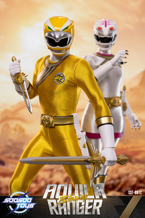 Pre-order 1/6 Soosootoys SST-097ABCDE Blazing Ranger Pack