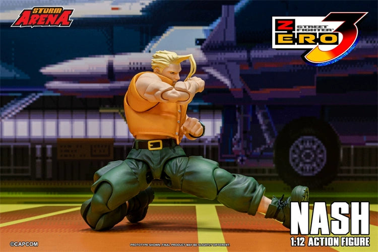 Pre-order 1/12 Storm Collectibles SFSA05 NASH - STREET FIGHTER 3 ZERO STROM ARENA