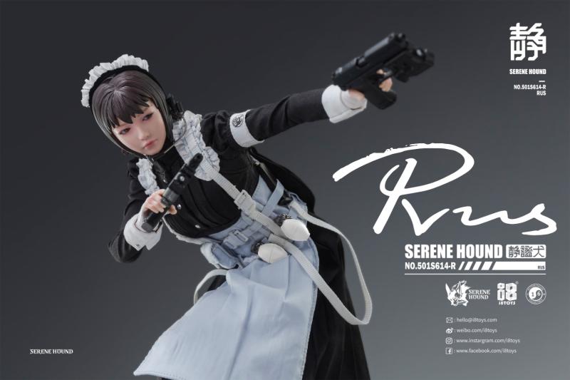In-stock 1/6 I8 TOYS 501S614 Serene Hound Cer Be Rus Action Figure