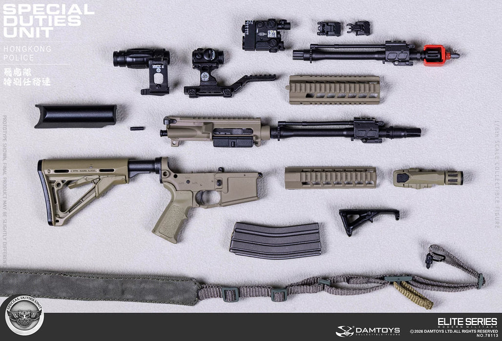 Pre-order 1/6 DAMTOYS 78113 HONGKONG POLICE SPECIAL DUTIES UNIT Action Figure