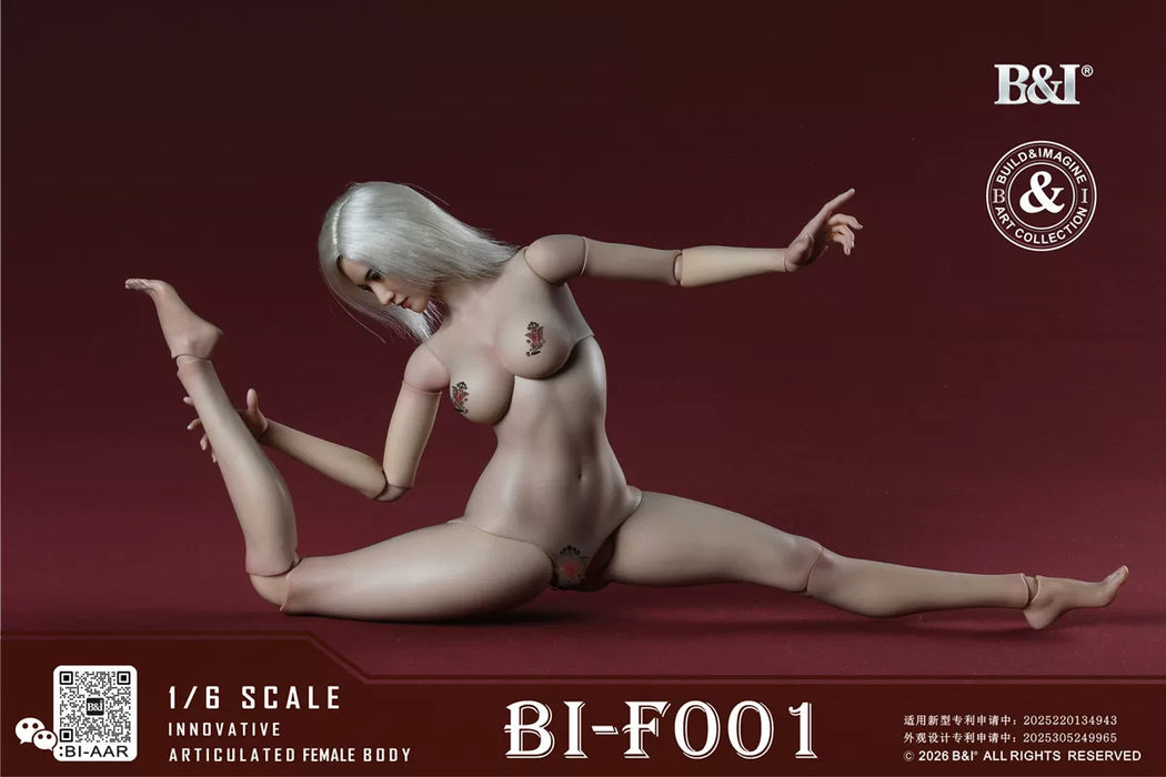 Pre-order 1/6 B&I BI-F001 Female Body (Deluxe)& BI-H001 Movable Eyes Head Sculpt