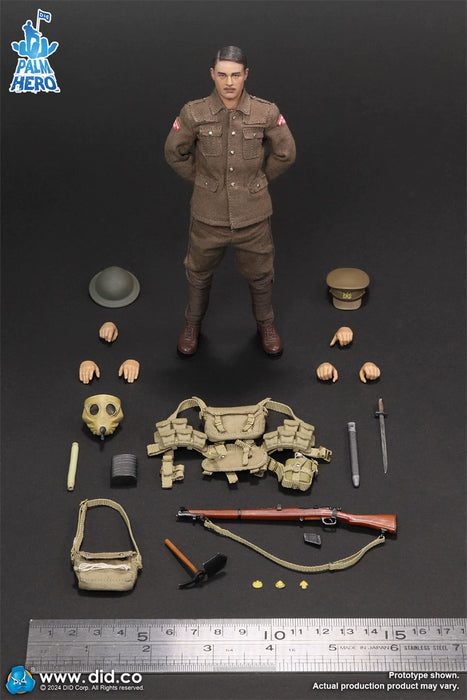 Pre-order 1/12 DID XB80028 WWI British Infantry – Albert Brown Action Figure