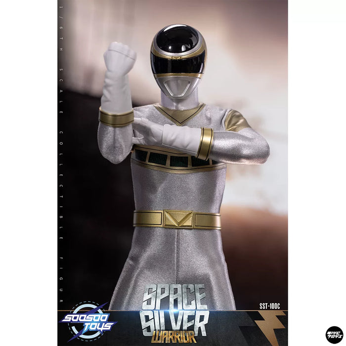 Pre-order 1/6 Soosootoys SST-100C Space Silver Warrior Action Figure