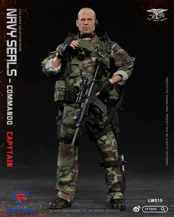 Pre-order 1/12 CFTOYS LW019 SEAL Special Assault Team-Captain
