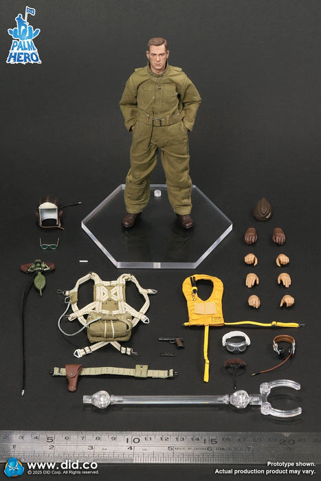Pre-order 1/12 DID XA80032 WWII U.S. Army Air Force Pilot – Captain Rafe