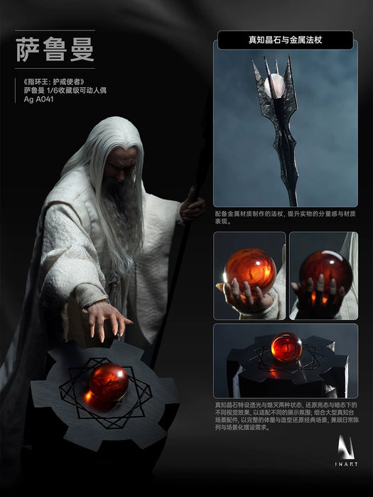 Pre-order 1/6 INART Ag A041 The Lord of the Rings: Saruman Action Figure