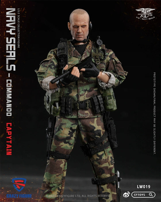 Pre-order 1/12 CFTOYS LW019 SEAL Special Assault Team-Captain