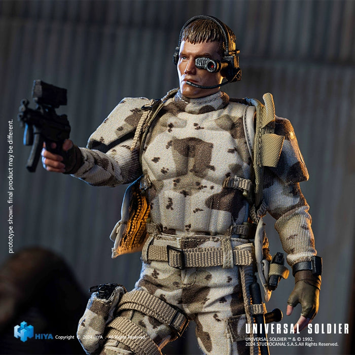 Pre-order 1/12 Hiya Toys ESU0254 Universal Soldier Action Figure