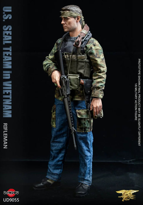 Pre-order 1/6 UJINDOU UD9055 U.S. SEAL TEAM in VIETNAM RIFLEMAN Figure