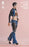 Pre-order 1/6 WORLD BOX CA021 Retro Patchwork Denim Female Clothes Set