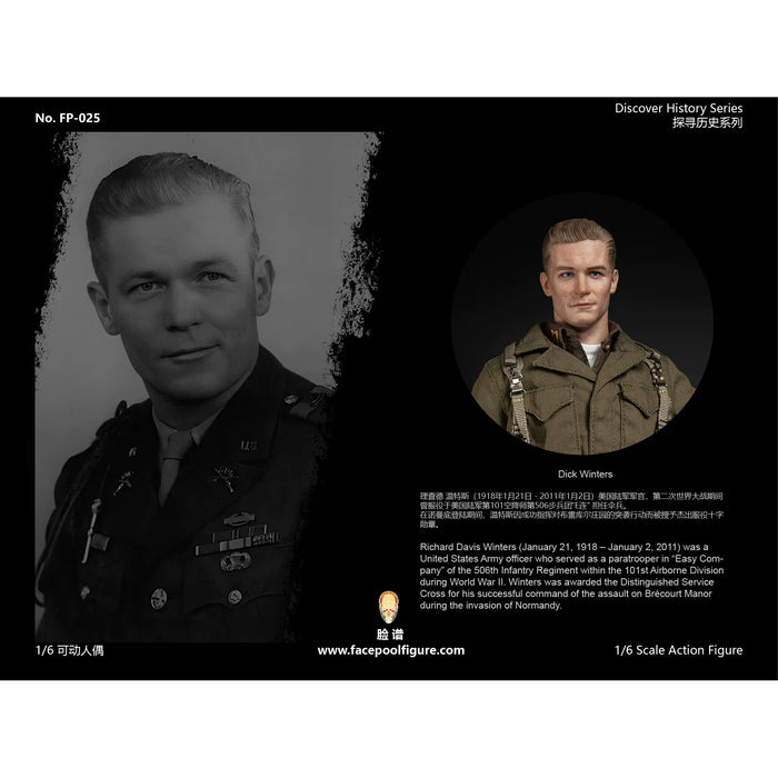 Pre-order 1/6 Facepool FP025 Captain Winters"Easy" Company 2nd Battalion 506th Division