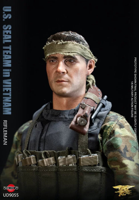 Pre-order 1/6 UJINDOU UD9055 U.S. SEAL TEAM in VIETNAM RIFLEMAN Figure