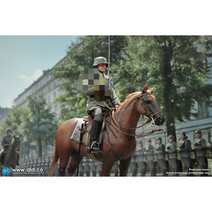 Pre-order 1/6 DID E60084 Brown WWII German War Horse (Standing)