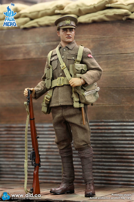 Pre-order 1/12 DID XB80028 WWI British Infantry – Albert Brown Action Figure