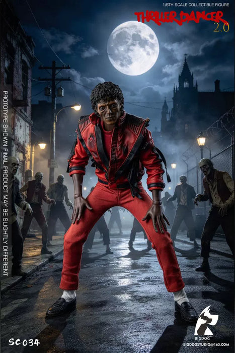 Pre-order 1/6 BIGDOG STUDIO SC034 Thriller dancer 2.0 Two-person suit Action Figure