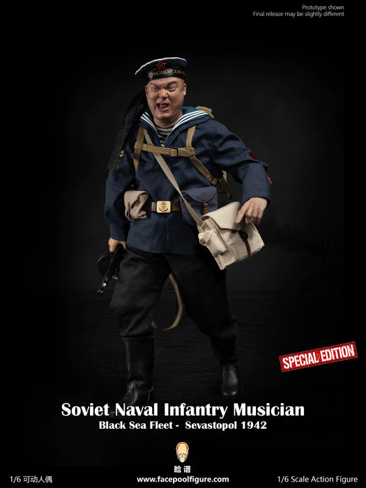 Pre-order 1/6 Facepool FP021 Soviet Naval Infantry Musician – Black Sea Fleet
